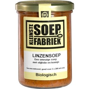 KleinsteSoepFabriek Linsensuppe Bio - Glutenfrei