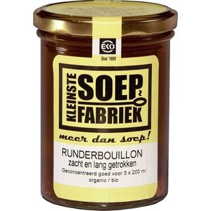 KleinsteSoepFabriek Rinderbrühe Bio - Glutenfrei