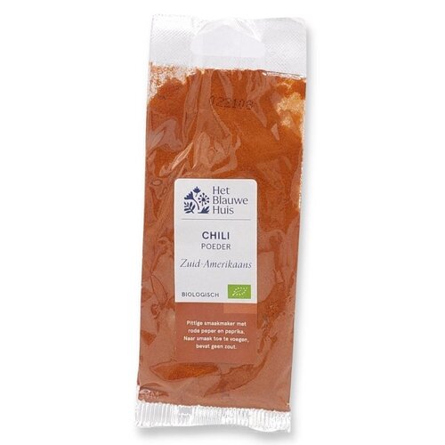 Het Blauwe Huis Chilipulver Bio 20 Gramm - Glutenfrei Het Blauwe Huis Chilipulver Bio 20 Gramm - Glutenfrei