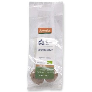 Het Blauwe Huis Muskatnuss Ganz Bio 10 Gramm - Glutenfrei