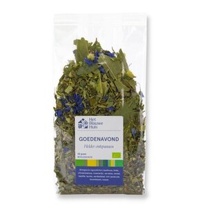 Het Blauwe Huis Guten Abend Kräutertee Bio 55 Gramm - Glutenfrei Het Blauwe Huis Guten Abend Kräutertee Bio 55 Gramm - Glutenfrei