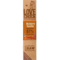 RAW Schokolade Maulbeere & Vanille Bio  - Glutenfrei