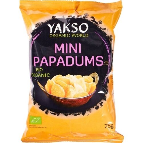 Yakso Mini-Papadums Bio - Glutenfrei