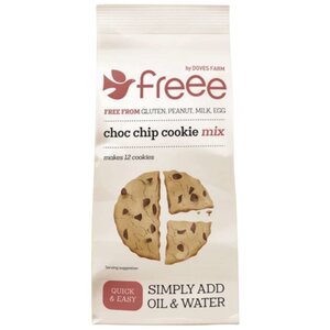 Doves Farm Choc-Chip-Cookie-Mix - Glutenfrei Doves Farm Choc-Chip-Cookie-Mix - Glutenfrei