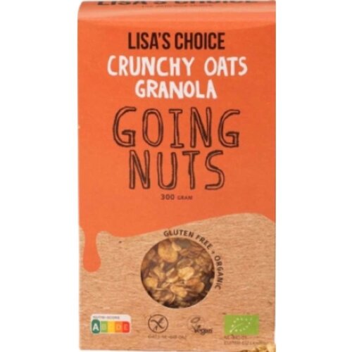 Lisa's Choice Granola Going Nuts Bio 300 Gramm - Glutenfrei Lisa's Choice Granola Going Nuts Bio 300 Gramm - Glutenfrei