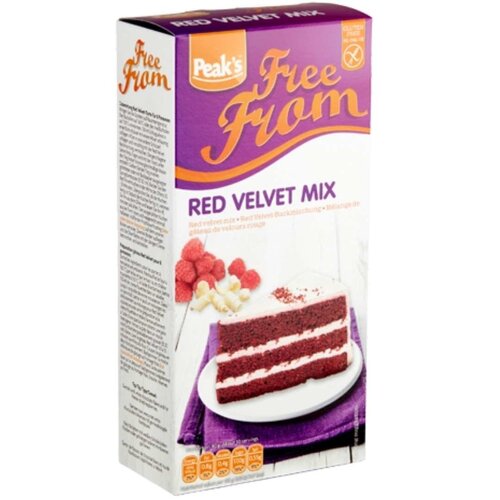 Peak's Free From Red Velvet Mischung 400 Gramm - Glutenfrei Peak's Free From Red Velvet Mischung 400 Gramm - Glutenfrei