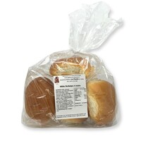 Weiße Brötchen 4 Stück - Glutenfrei