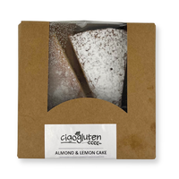 Mandel-Zitronen-Kuchen 2 Stück - Glutenfrei
