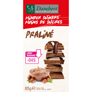 Damhert Schokolade Praline Weniger Zucker - Glutenfrei Damhert Schokolade Praline Weniger Zucker - Glutenfrei