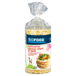 Damhert Maiswaffeln mit Leinsamen Bio Biofood - Glutenfrei Damhert Maiswaffeln mit Leinsamen Bio Biofood - Glutenfrei