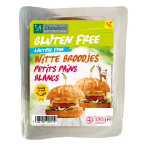 Damhert Laktosefreie - Glutenfreie Weiße Brötchen Damhert Laktosefreie - Glutenfreie Weiße Brötchen