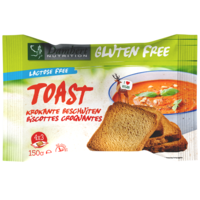 Knusprige Toasts Laktosefrei - Glutenfrei