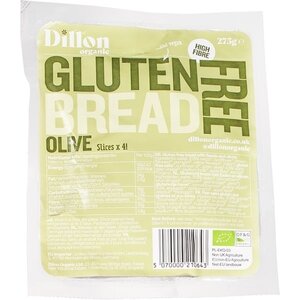 Oliven geschnittenes Brot Bio - Glutenfrei Oliven geschnittenes Brot Bio - Glutenfrei