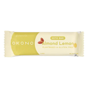 Okono Mandel-Zitronen-Energieriegel - Glutenfrei Okono Mandel-Zitronen-Energieriegel - Glutenfrei