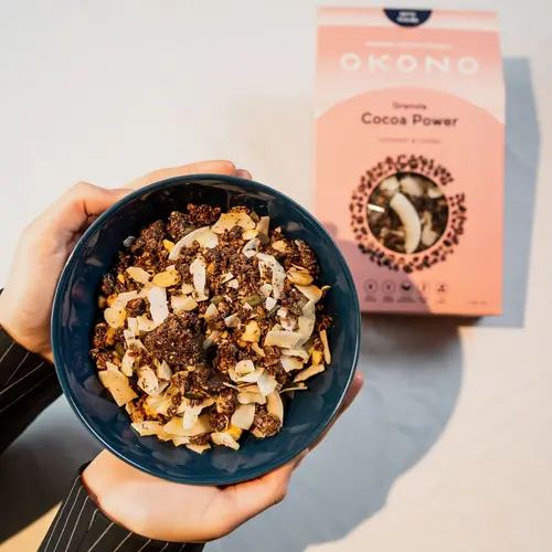 Okono Granola Kokosnuss & Kakao - Glutenfrei
