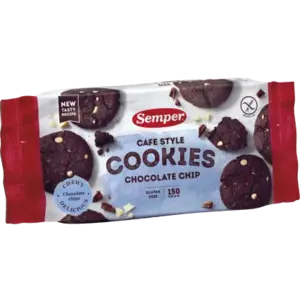 Semper Kaffeehaus-Stil Kekse Schokoladenstückchen - Glutenfrei Semper Kaffeehaus-Stil Kekse Schokoladenstückchen - Glutenfrei