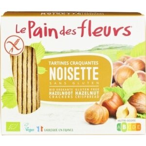 Le Pain des Fleurs Knusprige Haselnuss-Cracker Bio - Glutenfrei