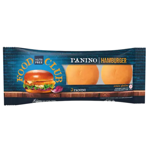Nutrifree Panino Hamburger (Hamburgerbrötchen) - Glutenfrei Nutrifree Panino Hamburger (Hamburgerbrötchen) - Glutenfrei