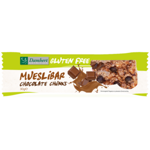 Damhert Müsliriegel Schokolade - Glutenfrei Damhert Müsliriegel Schokolade - Glutenfrei
