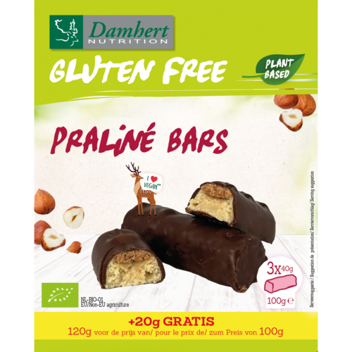 Damhert Pralinenriegel Laktosefrei - Glutenfrei