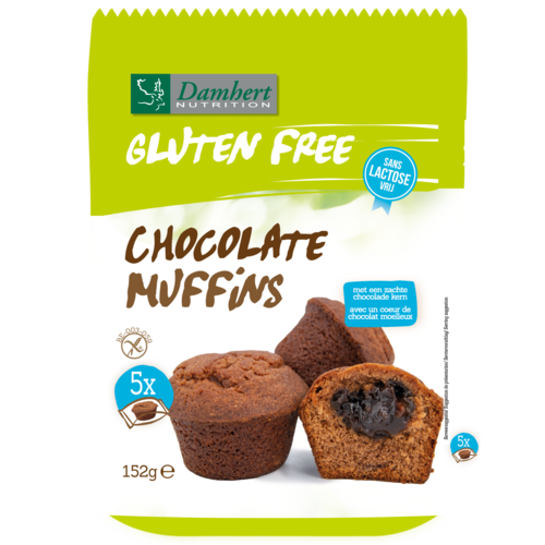 Damhert Schokoladenmuffins - Glutenfrei