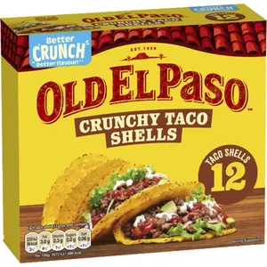 Old El Paso Taco-Shells 12 Stück - Glutenfrei Old El Paso Taco-Shells 12 Stück - Glutenfrei