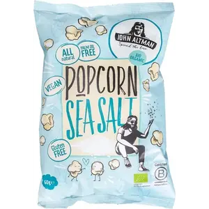 John Altman Popcorn mit Meersalz – Glutenfrei