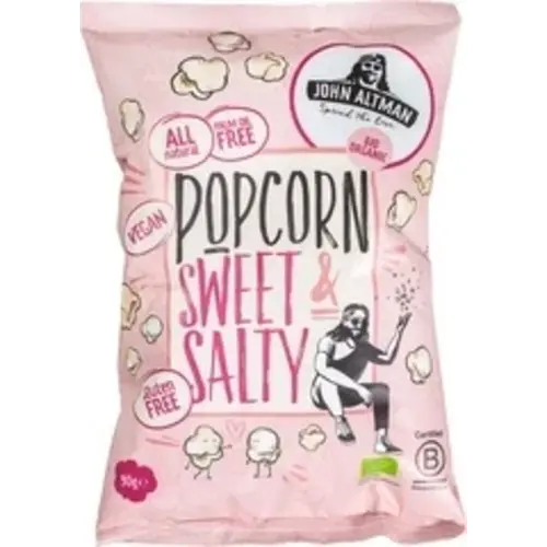 John Altman Popcorn Sweet & Salty - Glutenfrei