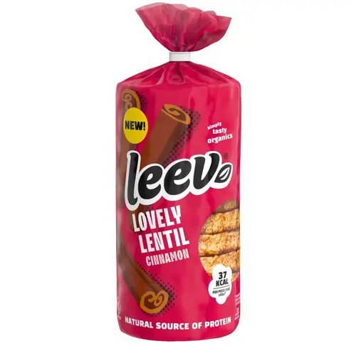 Leev Linsenwaffeln mit Zimt 130g – Glutenfrei