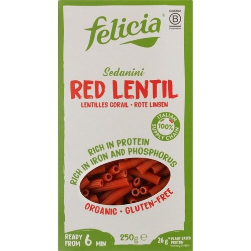 Felicia Rote Linsen Sedanini – Glutenfrei Felicia Rote Linsen Sedanini – Glutenfrei