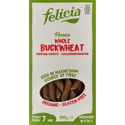 Felicia Buchweizen Penne – Glutenfrei Felicia Buchweizen Penne – Glutenfrei