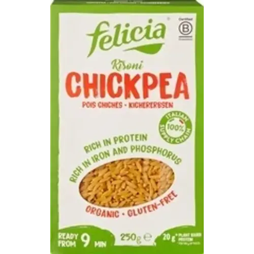 Felicia Kichererbsen-Risoni – Glutenfrei Felicia Kichererbsen-Risoni – Glutenfrei