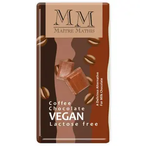 Reismilch Kaffee Schokoladenriegel 100g – Glutenfrei Reismilch Kaffee Schokoladenriegel 100g – Glutenfrei