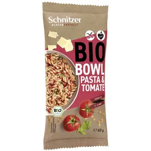 Schnitzer Bio Instant Nudeln mit Tomatensoße – glutenfrei Schnitzer Bio Instant Nudeln mit Tomatensoße – glutenfrei