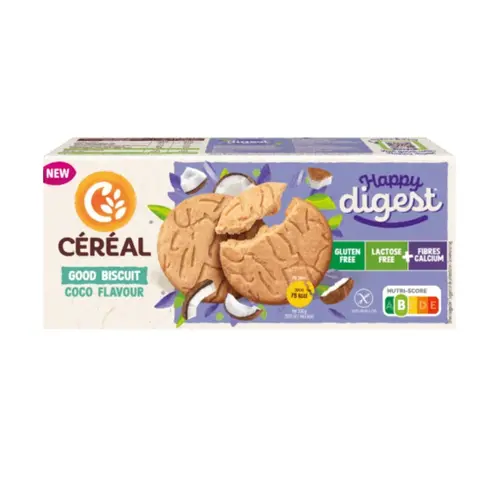 Cereal Digestive Kekse Coco – Glutenfrei Cereal Digestive Kekse Coco – Glutenfrei