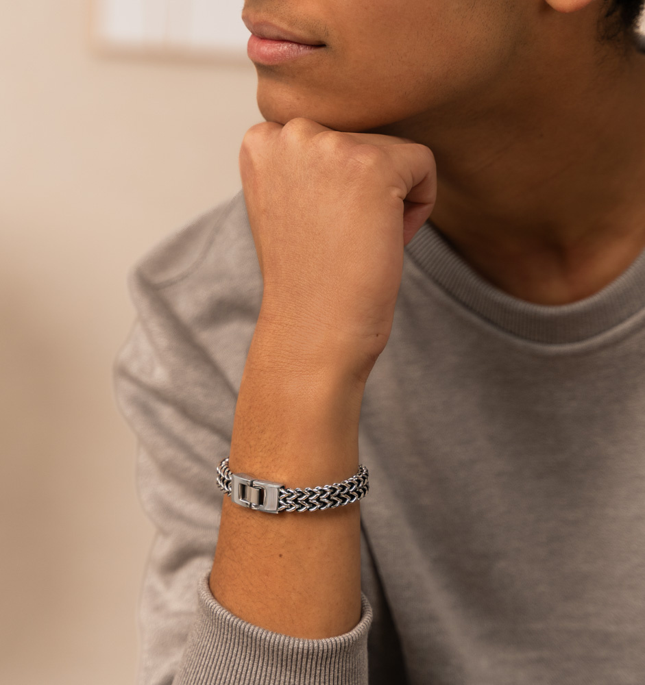 Armband Jongens 'Schakel' I Zonder gravure