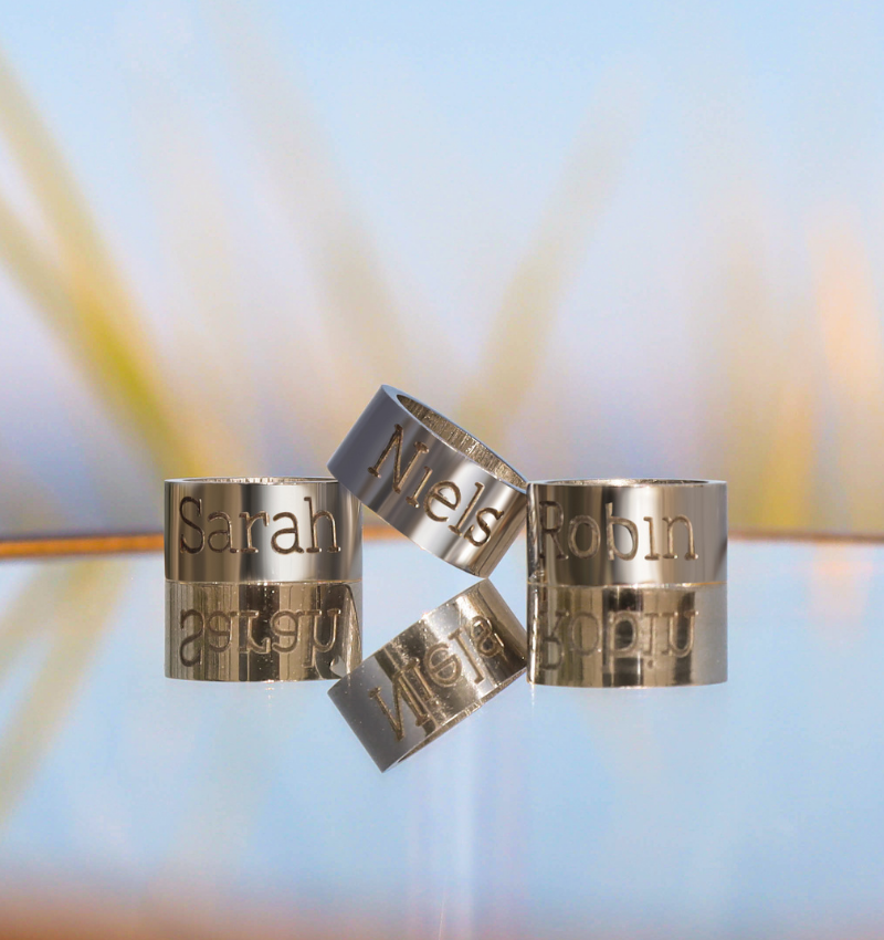 Armband Jongens Leer met Naambedel