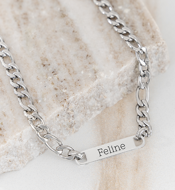 Schakelketting Heren met 1 Naam