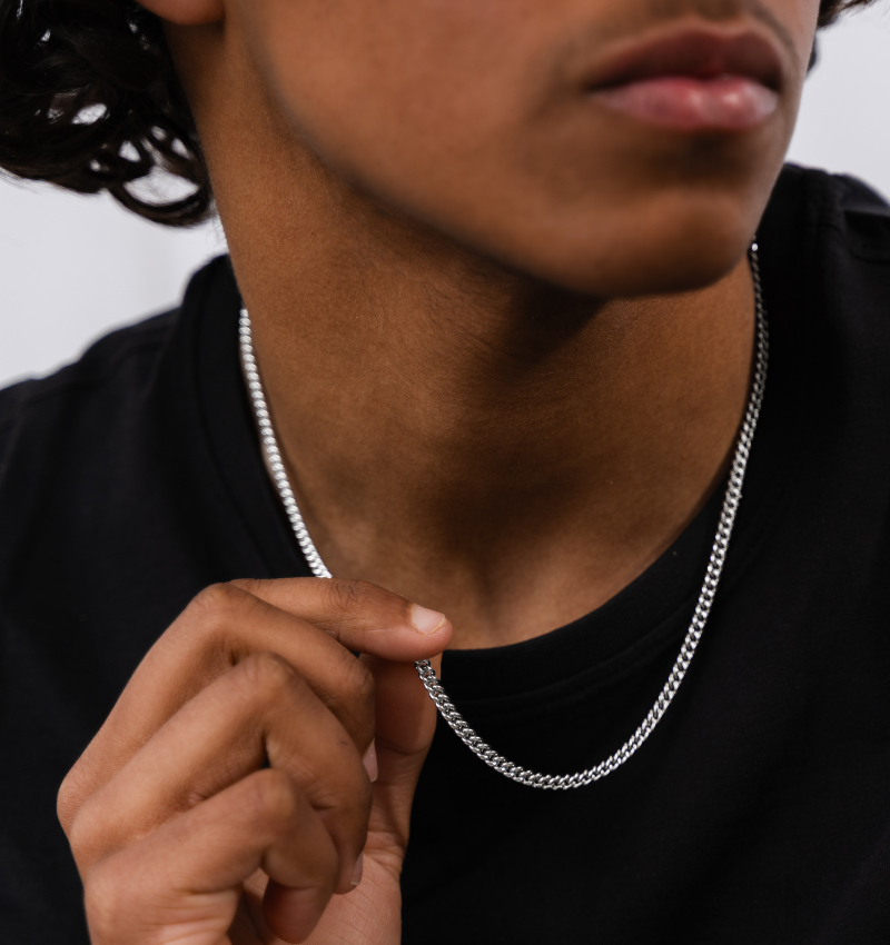 KAYA sieraden Schakelketting Cuban Link Zilver I 4 mm