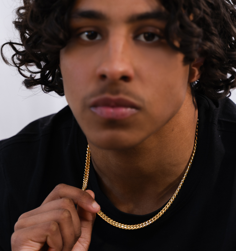 Schakelketting & Armband Cuban Link Goud |  6 mm