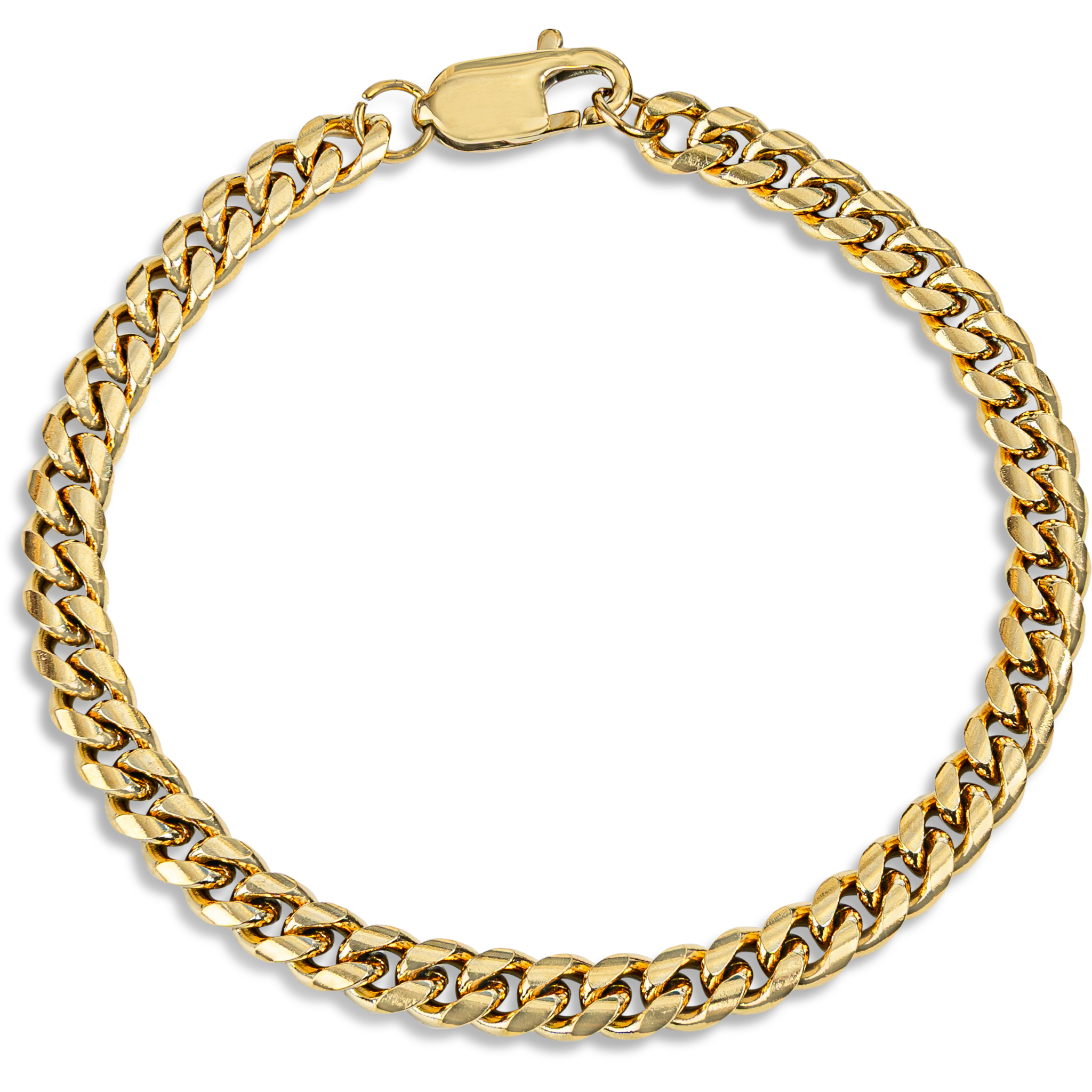 Schakelketting & Armband Cuban Link Goud |  6 mm