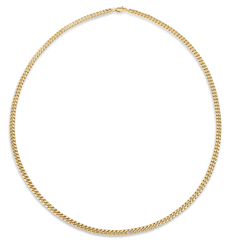 Schakelketting & Armband Cuban Goud I 4 mm