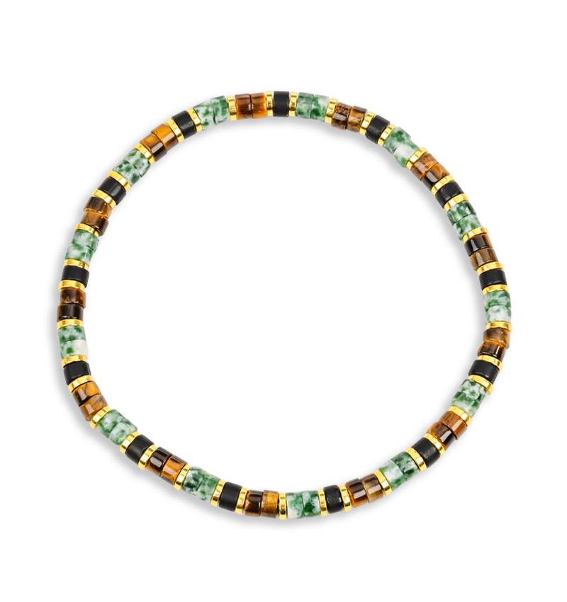 Kralenarmband Heren | Jade