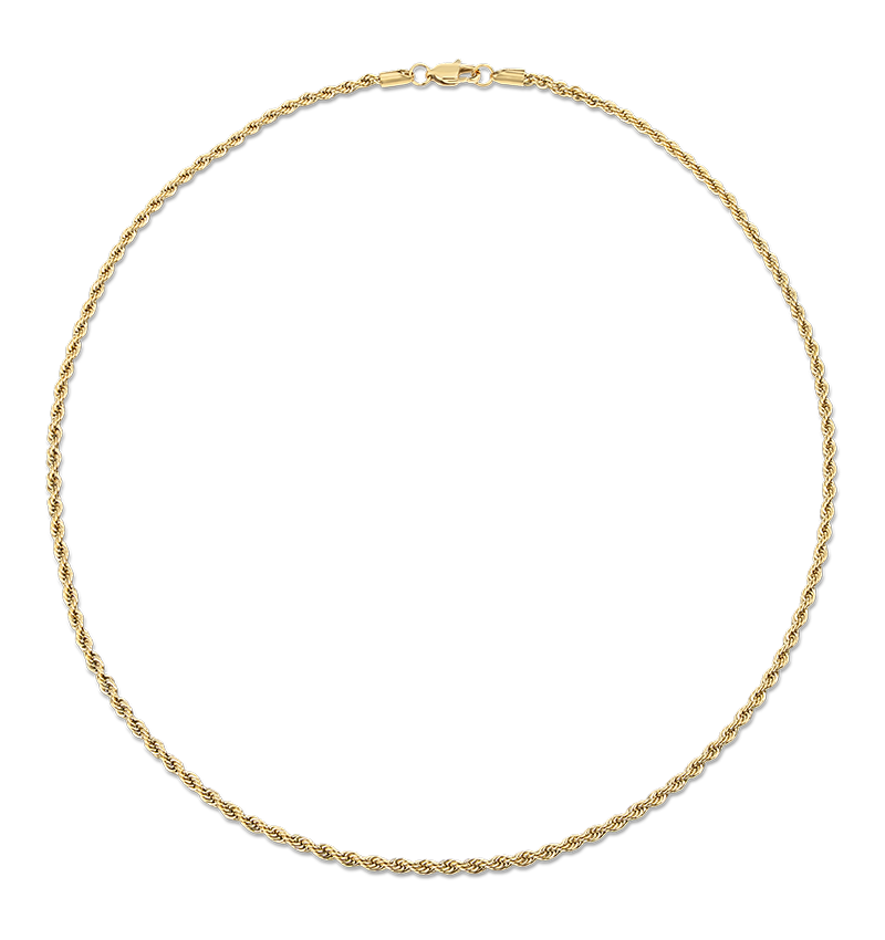 KAYA sieraden Gouden Ketting Heren Twisted I 3 mm