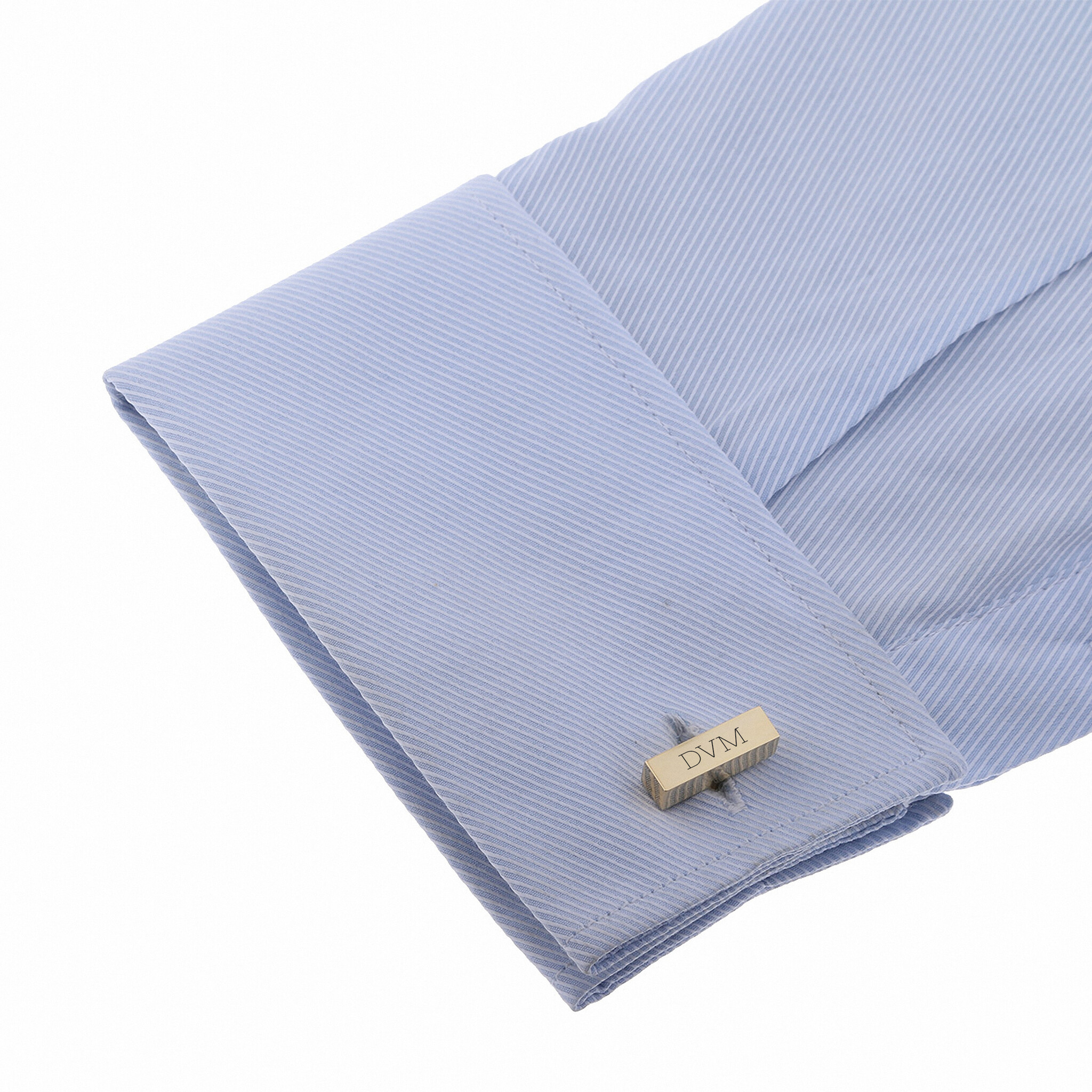 Gepersonaliseerde Manchetknopen 'Bar' I Zilver