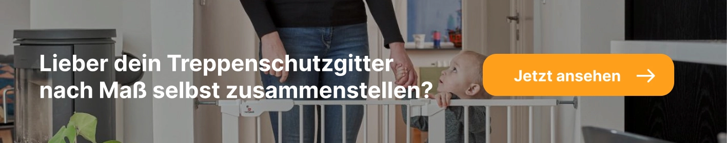 Treppenschutzgitter selbst zusammenstellen