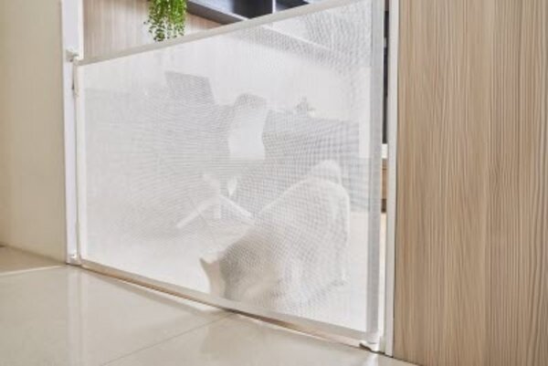 SafetyThings SafetyThings Einrollbares Treppenschutzgitter SG-198 140 cm