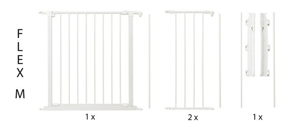 BabyDan BabyDan Flex M Treppenschutzgitter / Kaminschutzgitter 90 - 146 cm BabyDan BabyDan Flex M Treppenschutzgitter / Kaminschutzgitter 90 - 146 cm