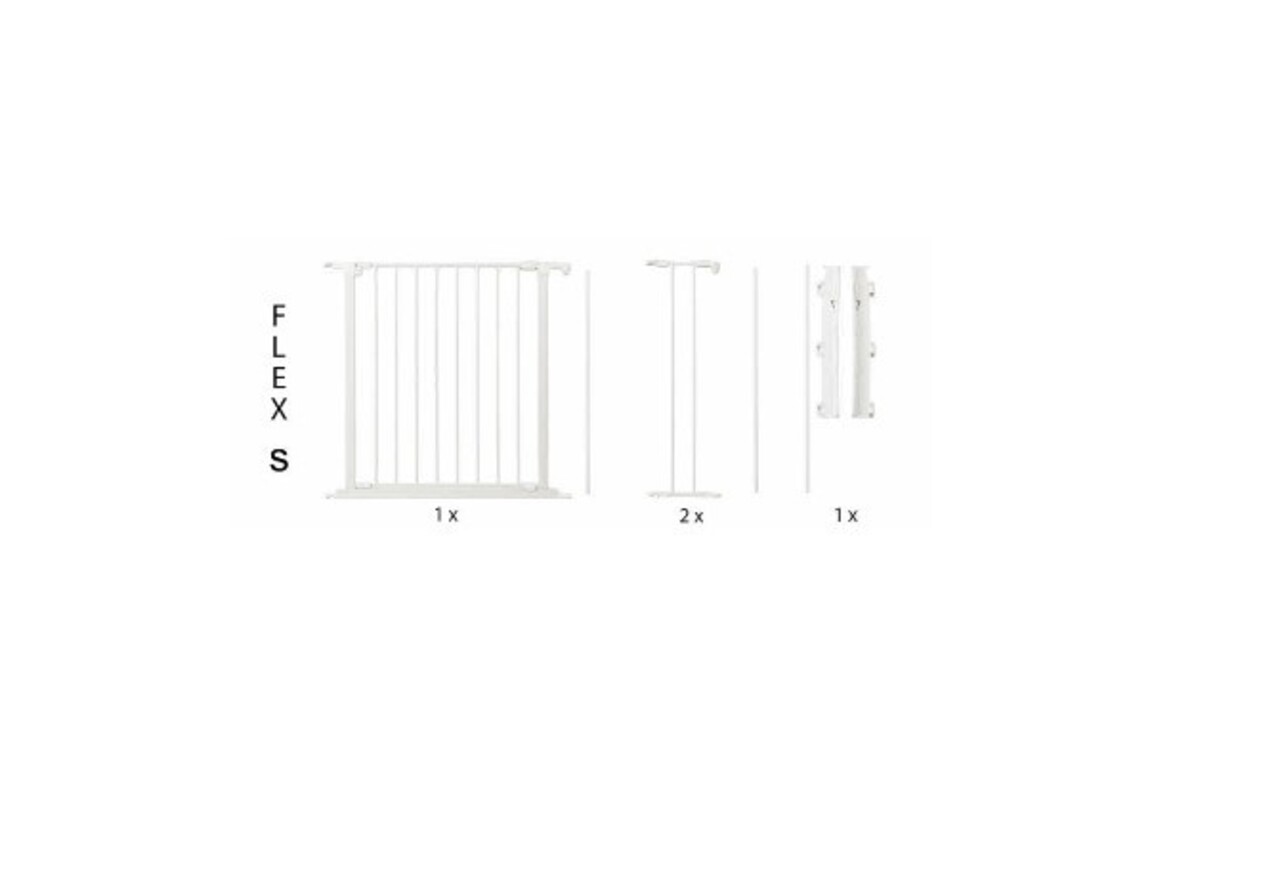 BabyDan BabyDan Flex S Treppenschutzgitter 90 - 112 cm BabyDan BabyDan Flex S Treppenschutzgitter 90 - 112 cm
