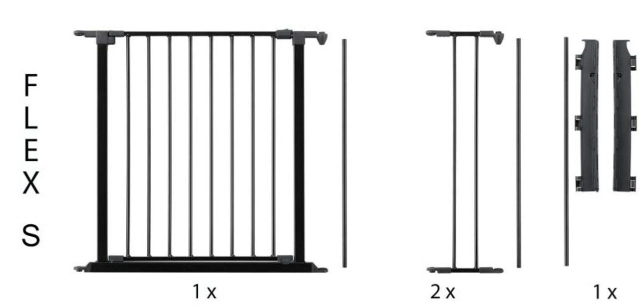 BabyDan BabyDan Flex S Treppenschutzgitter 90 - 112 cm BabyDan BabyDan Flex S Treppenschutzgitter 90 - 112 cm